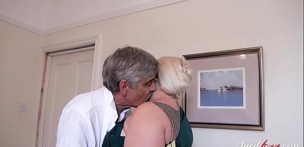  AgedLovE Mature With Big Tits Got Rough Fuck